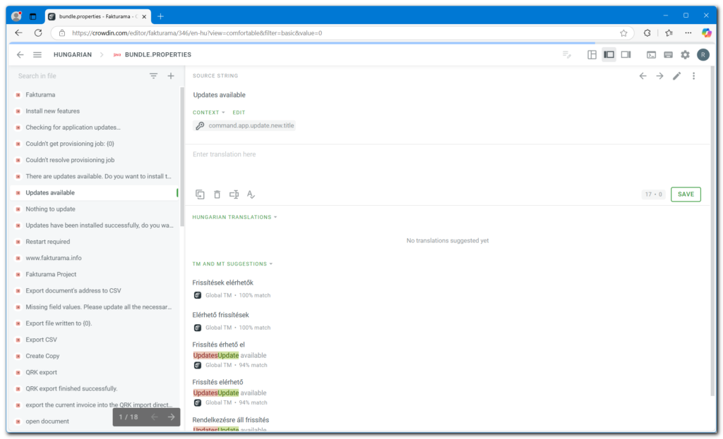 plugin view for a vcertain language